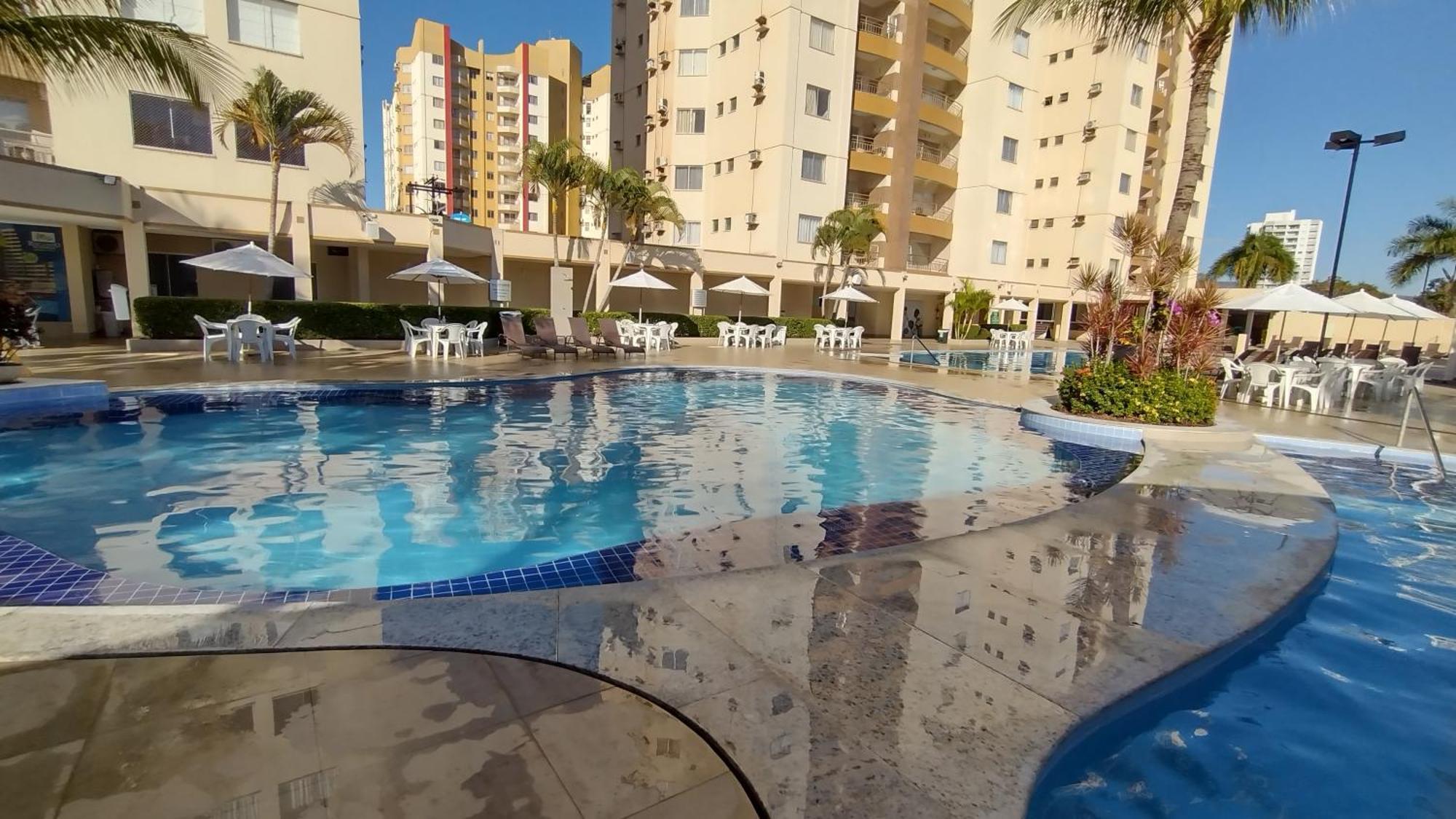 Prive Das Thermas II Caldas Novas - Achei Ferias - Com Roupa De Cama Extérieur photo